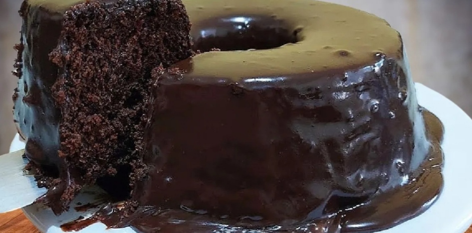 Bolo de Chocolate com Café