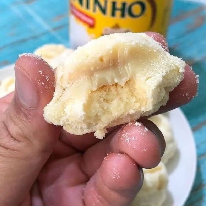 biscoitinhos de leite ninho recheado