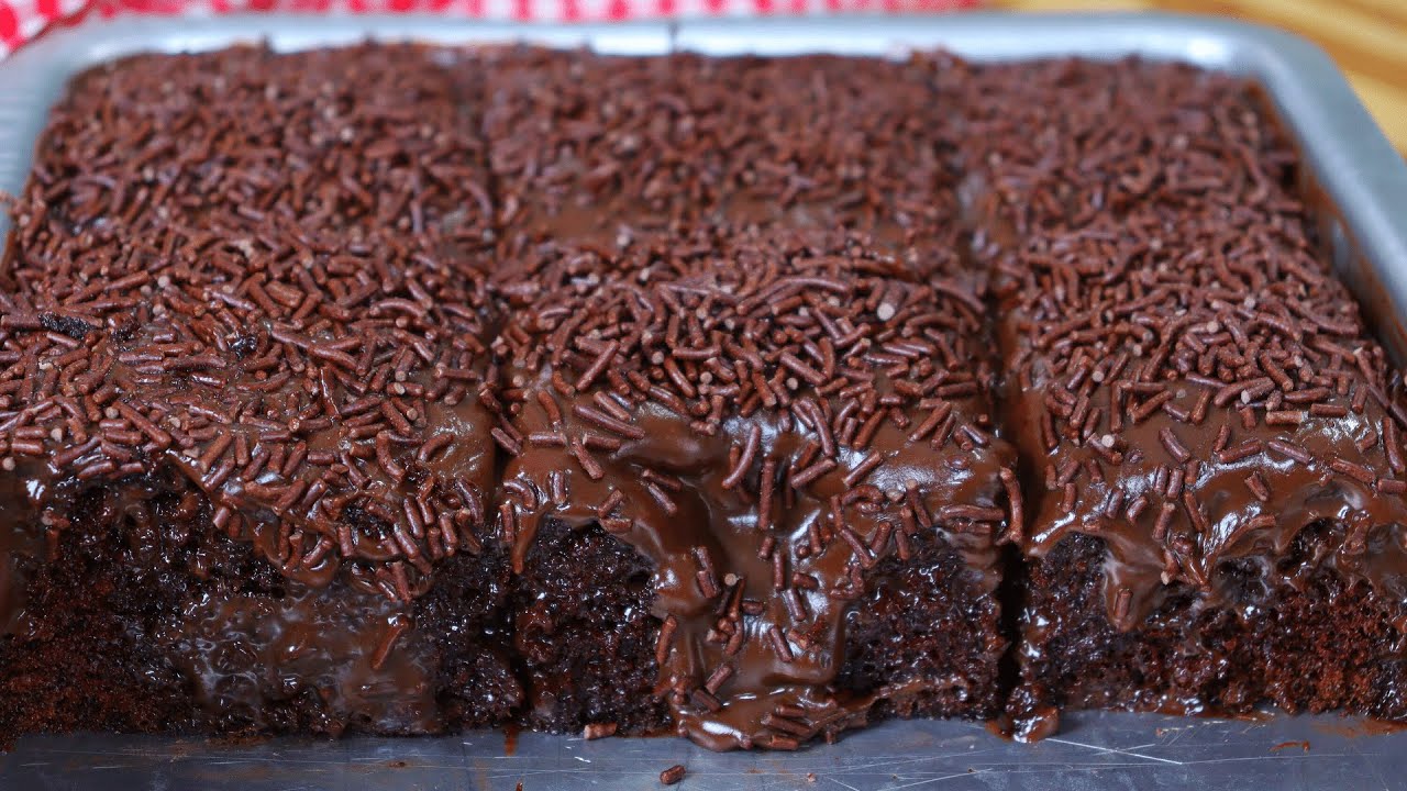 Bolo de chocolate rápido