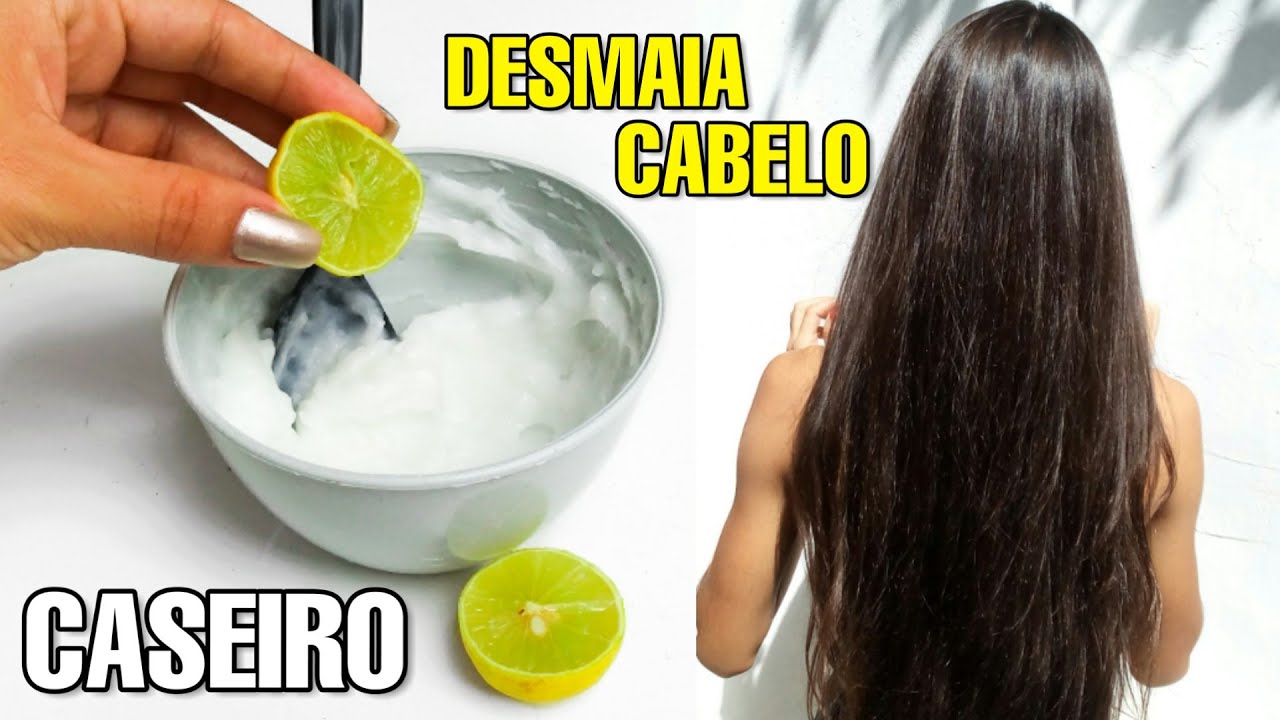 Hidratação caseira para o cabelo