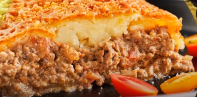 Como fazer torta de batata com carne moída