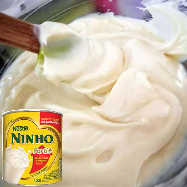 Como fazer creme trufado de leite ninho