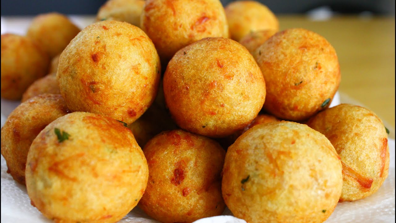 bolinho de frango