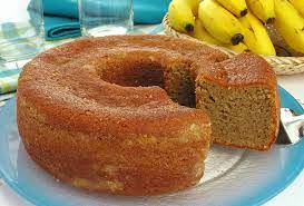 bolo de banana com canela no liquidificador