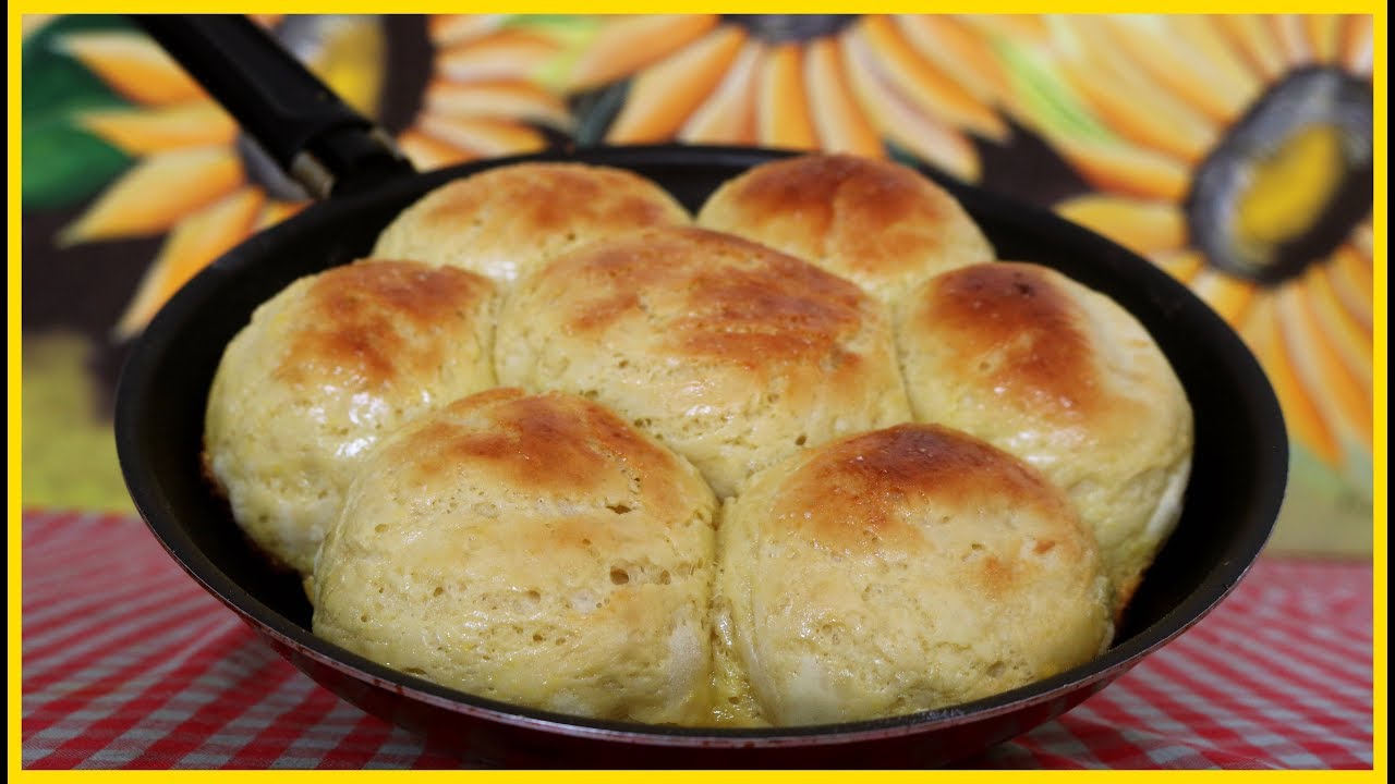 Como fazer pão de frigideira pronto em 30 minutos 