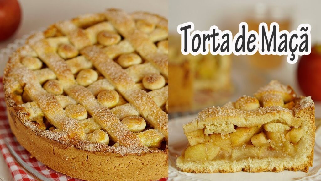 Como fazer torta de maçã