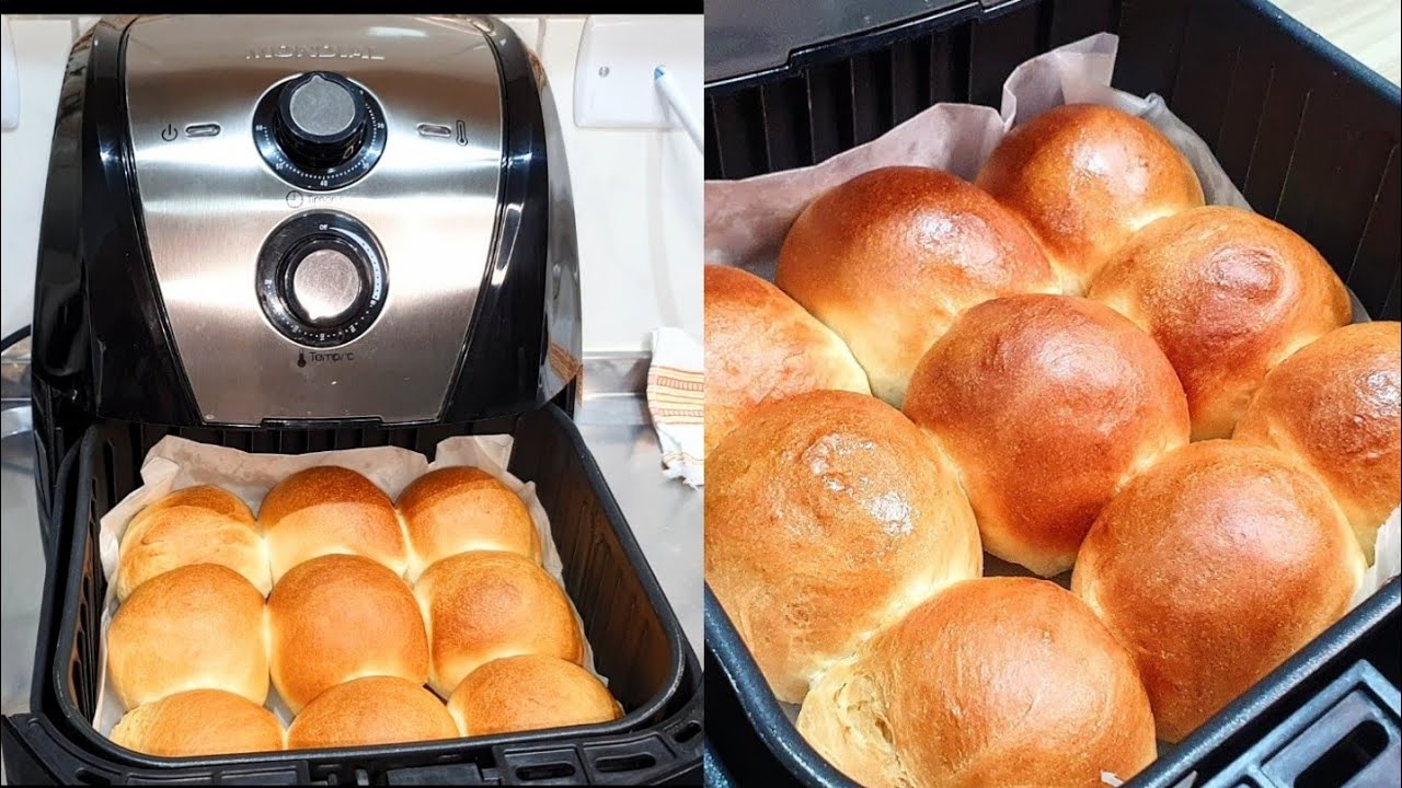 Como fazer pão na airfryer