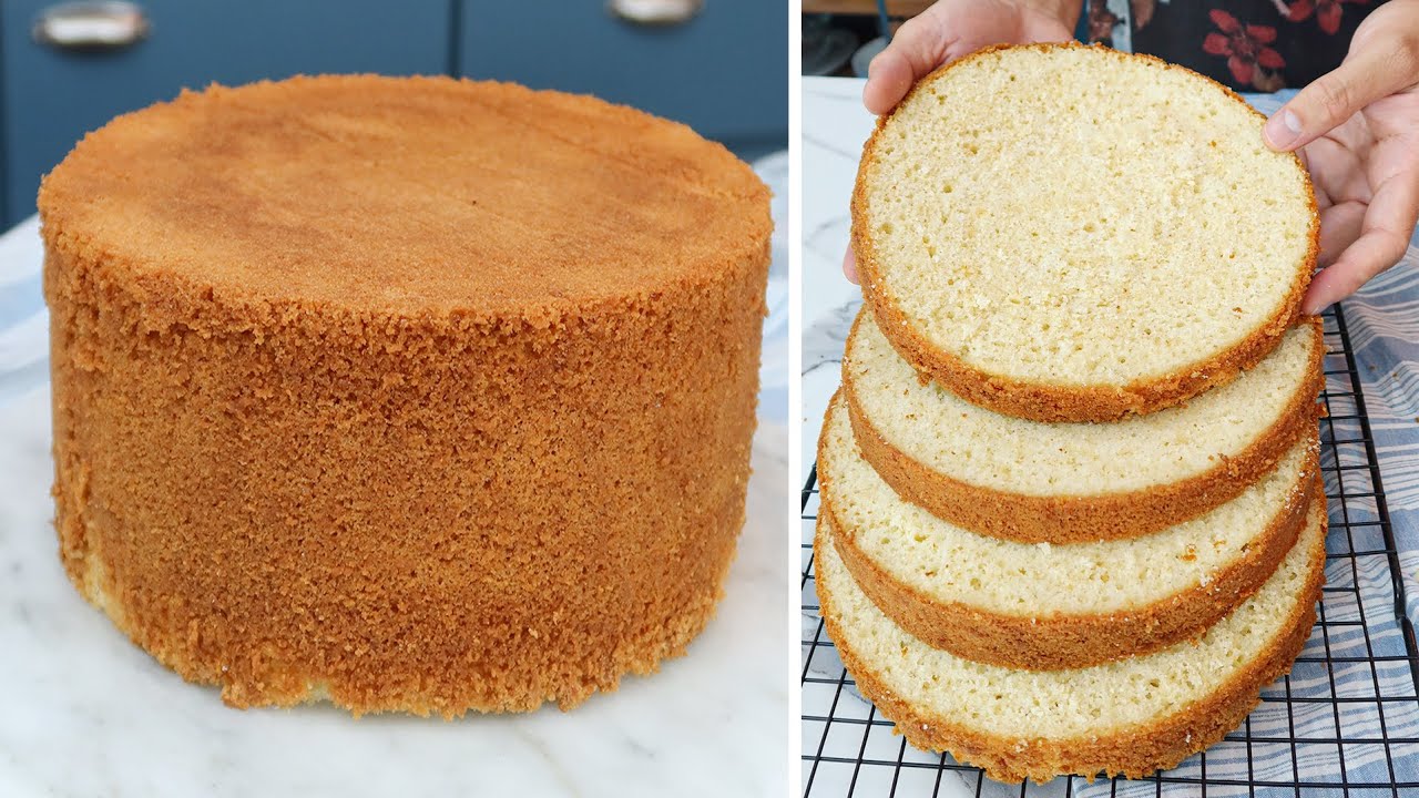 Como fazer pão de ló profissional 