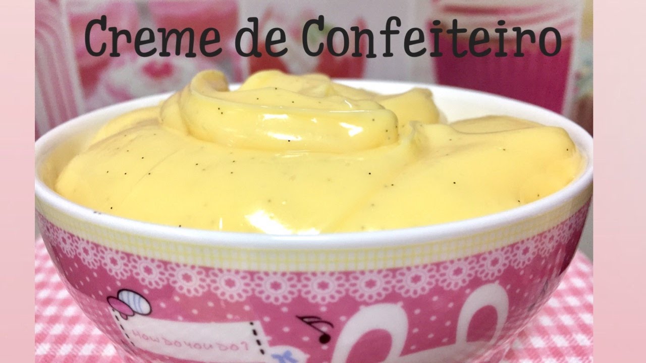 Como Fazer Creme de Confeiteiro