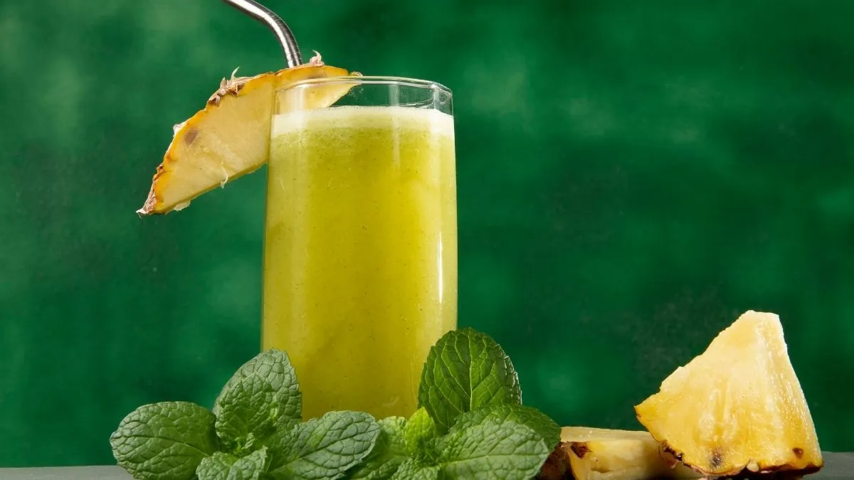 suco de abacaxi detox