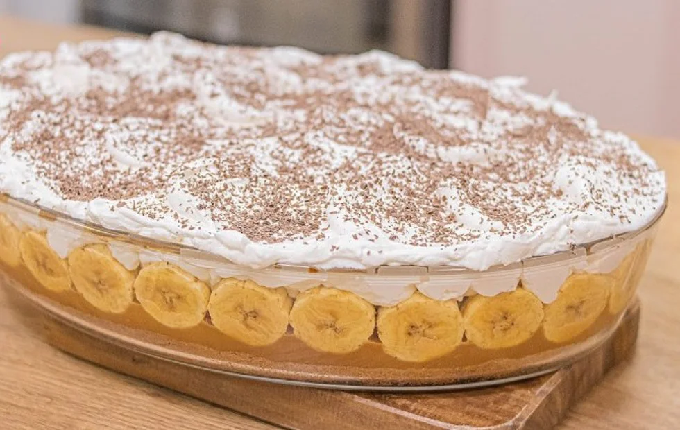 Banoffee na travessa