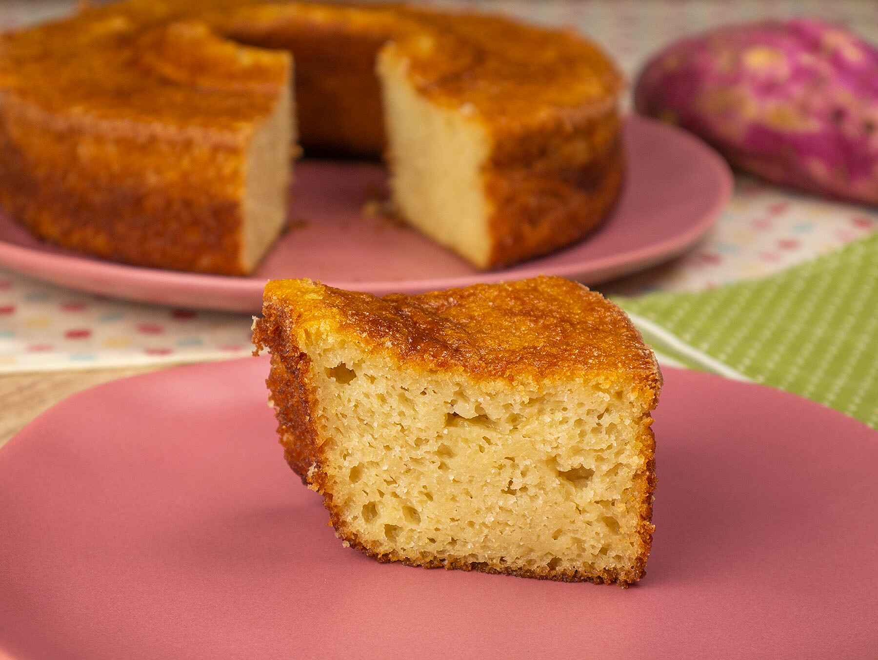 Como fazer bolo de batata doce