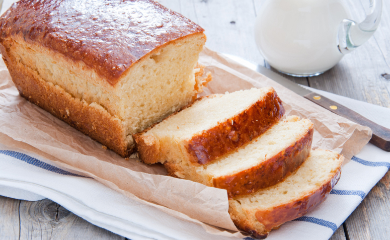 Pão caseiro de massa mole