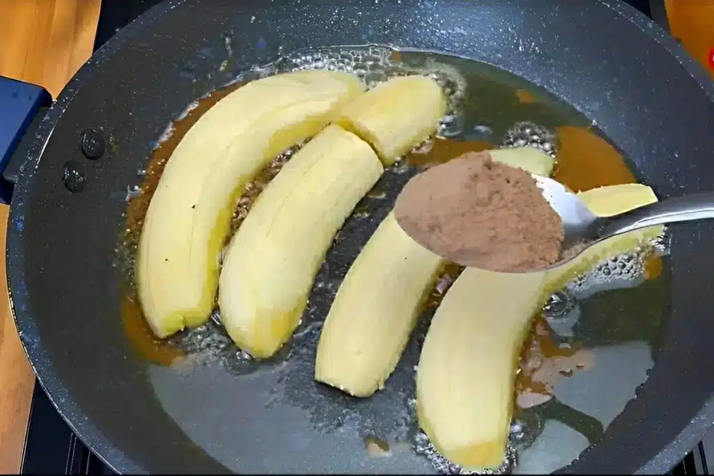 sobremesa de banana