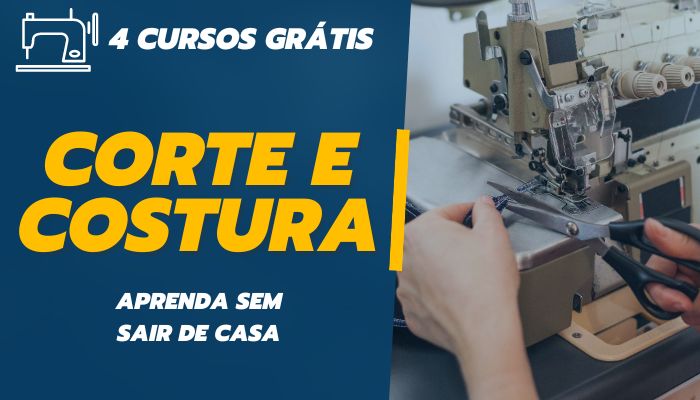 curso de corte e costura gratuito