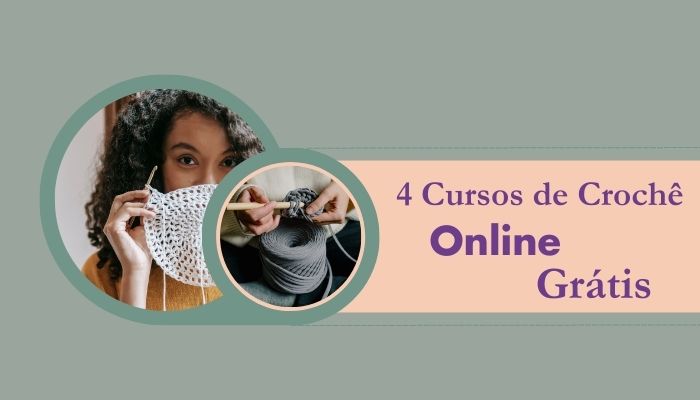 Curso de crochê online grátis Se inscreva ainda hoje