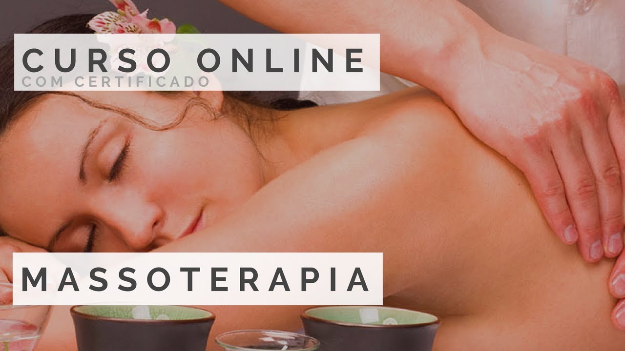 Cursos grátis online de Massoterapia