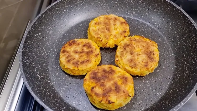 pão de abóbora de frigideira