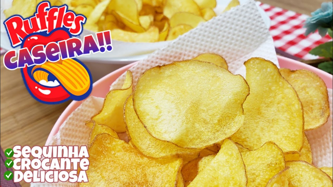 Batata Chips Caseira