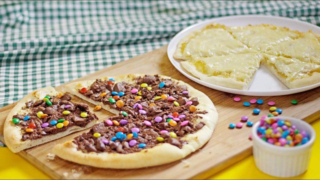 pizza doce caseira