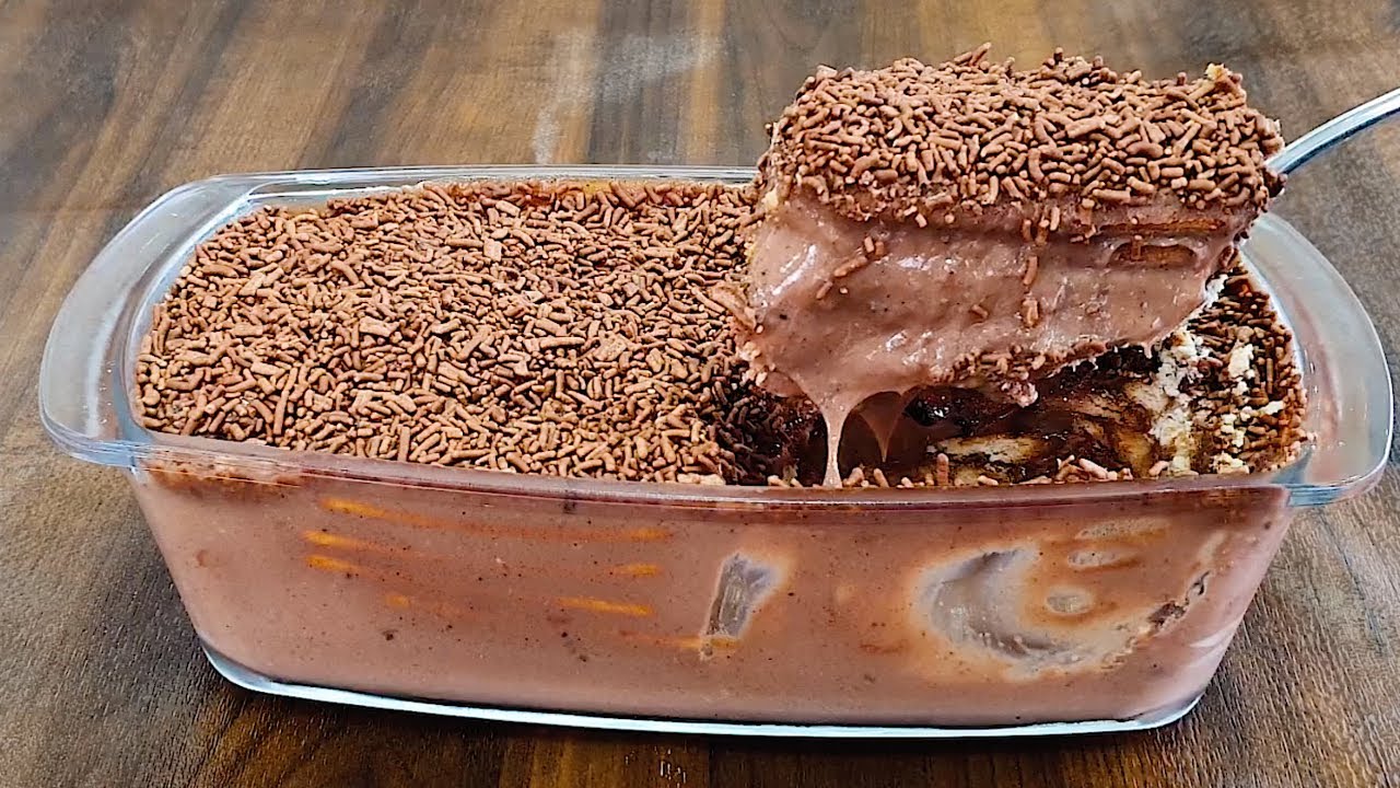 pavê de brigadeiro perfeito