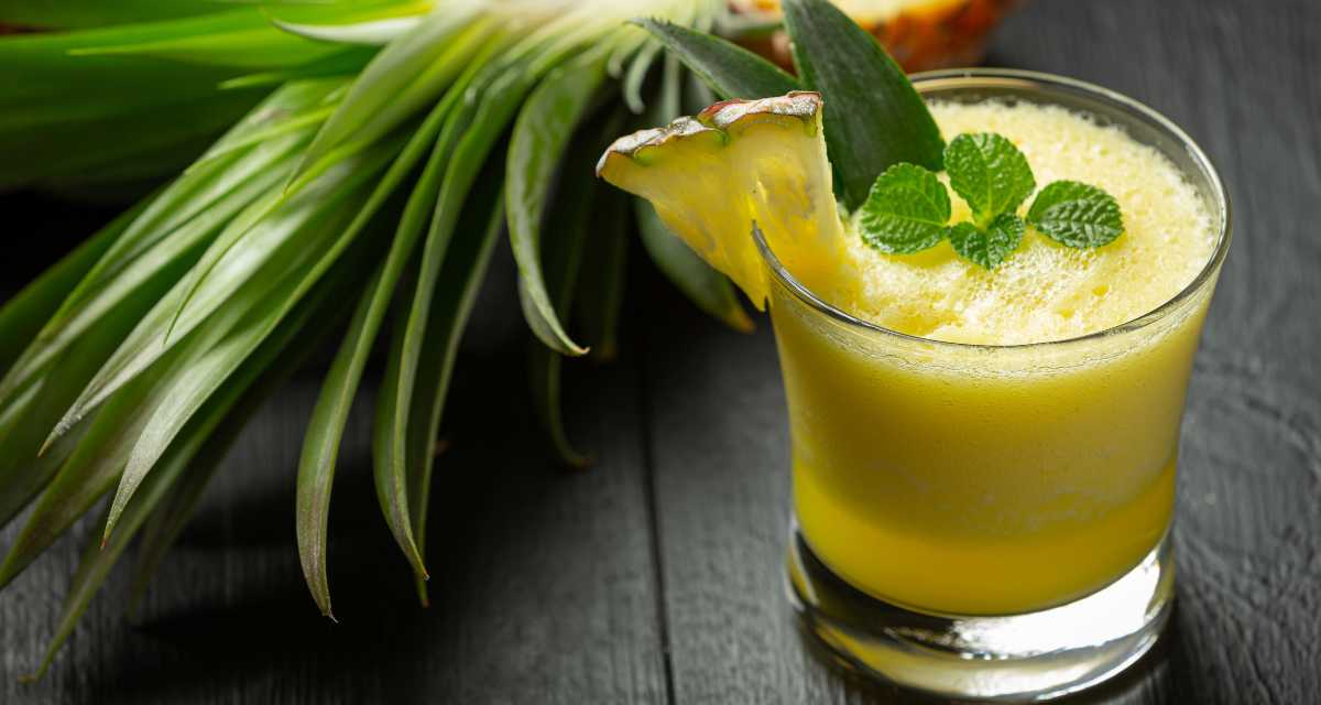 Suco Detox com Água de Coco