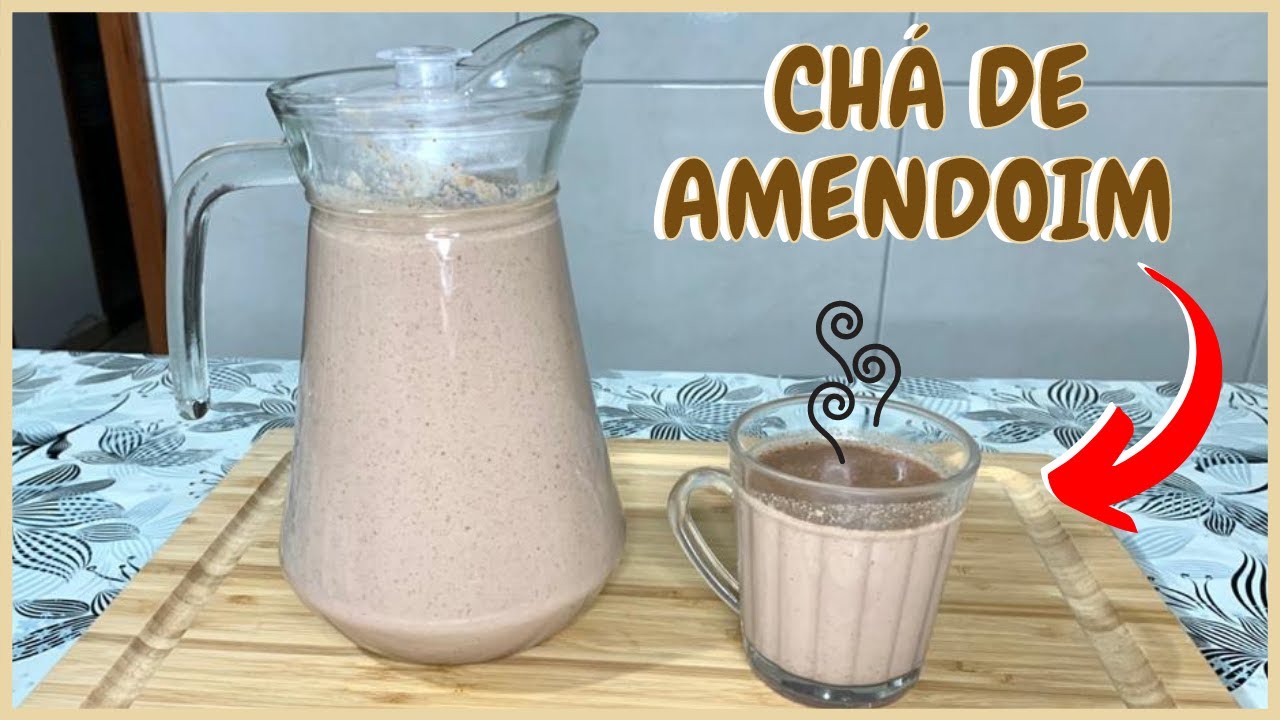 chá de amendoim