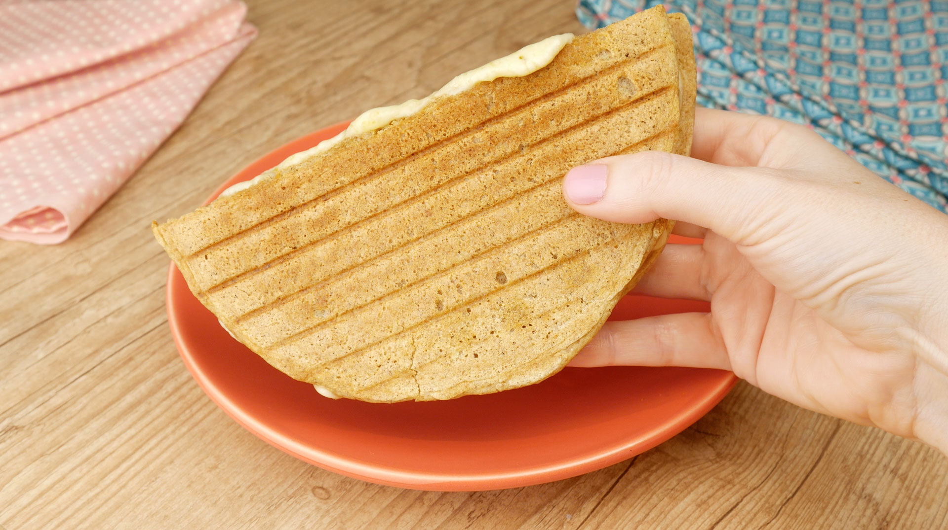 Pão Saudável de frigideira