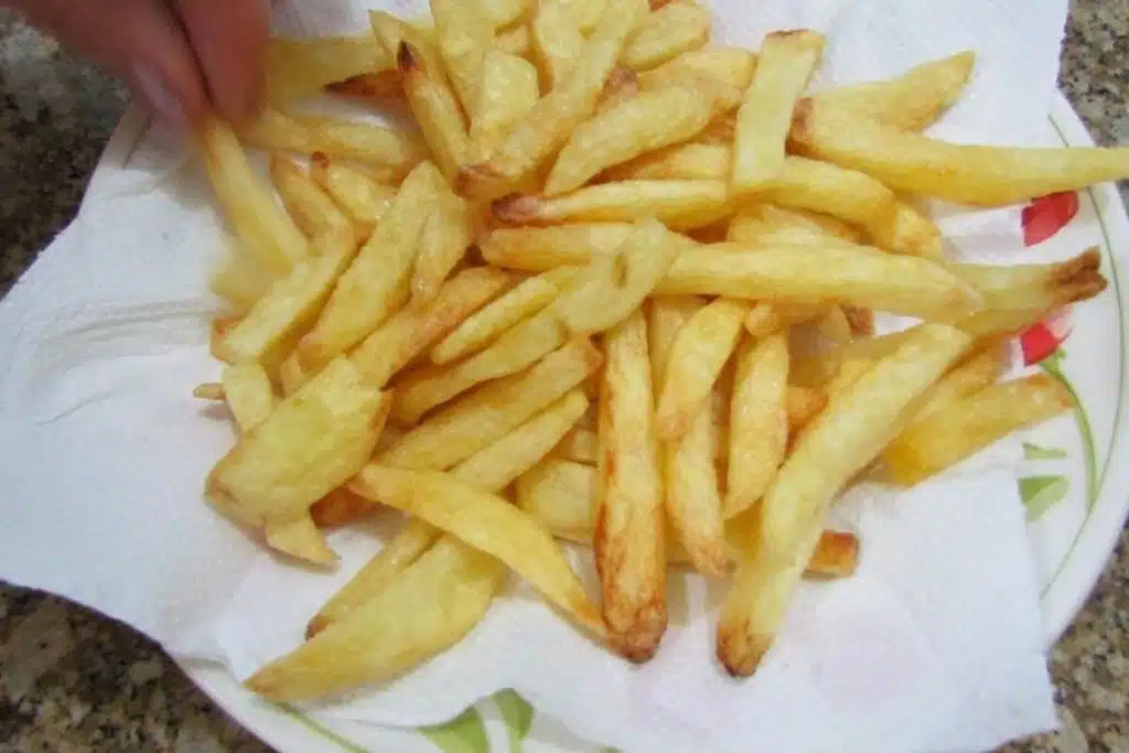 batata frita crocante