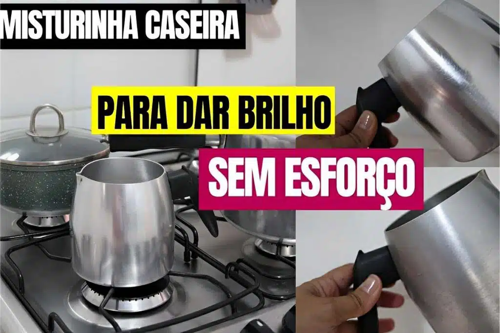 brilho nas panelas