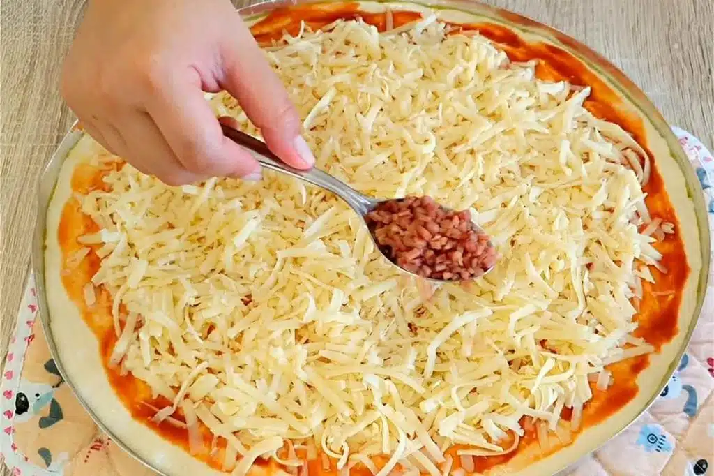 pizza sem sovar