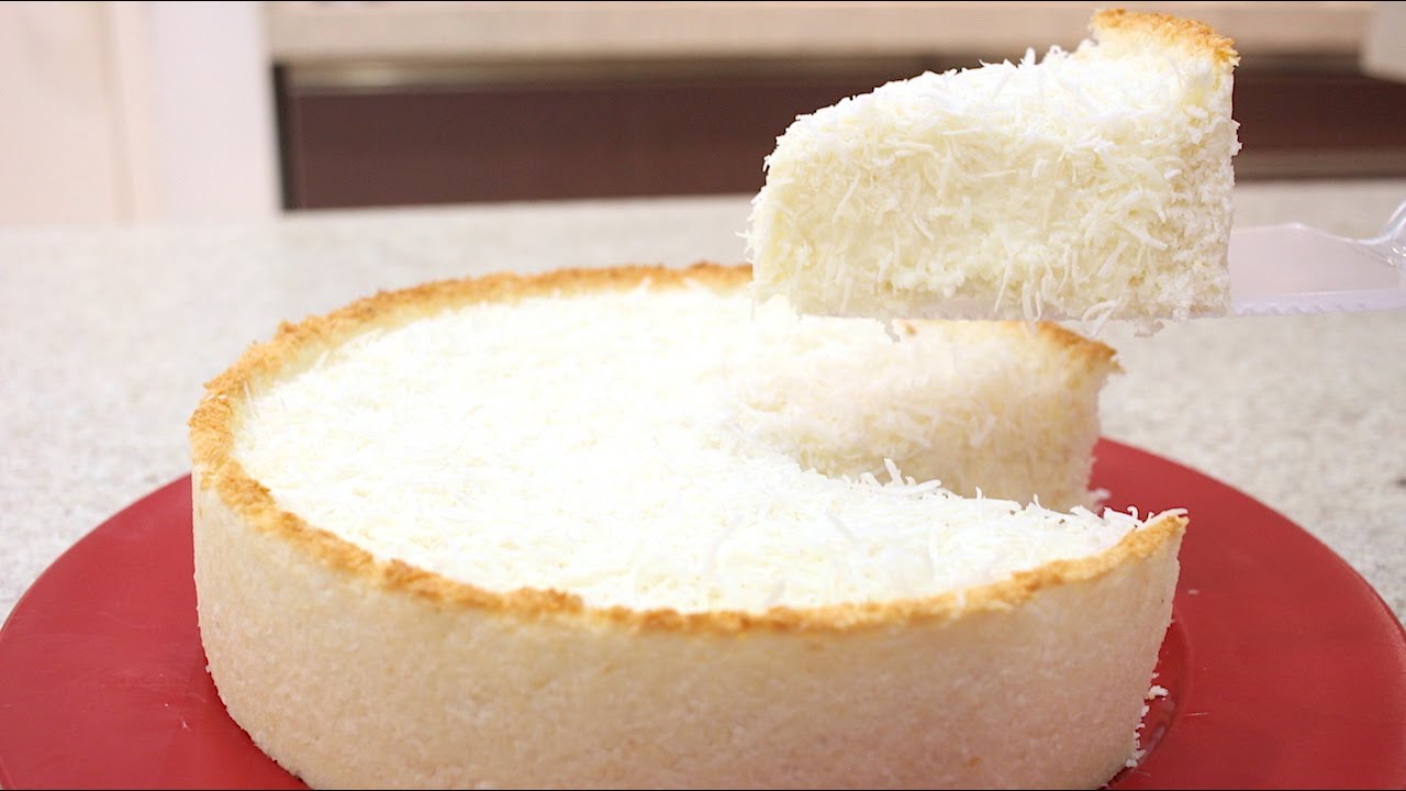 Torta de coco cremosa