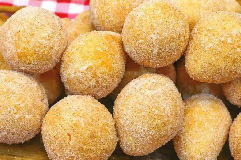 bolinho de chuva de polvilho