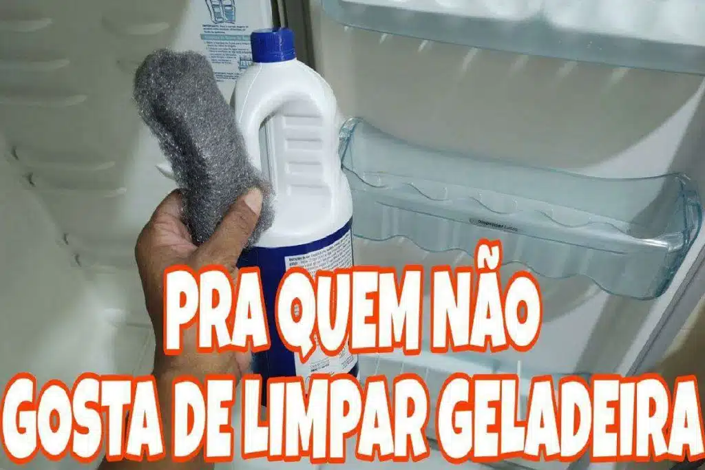 Dica para limpar geladeira