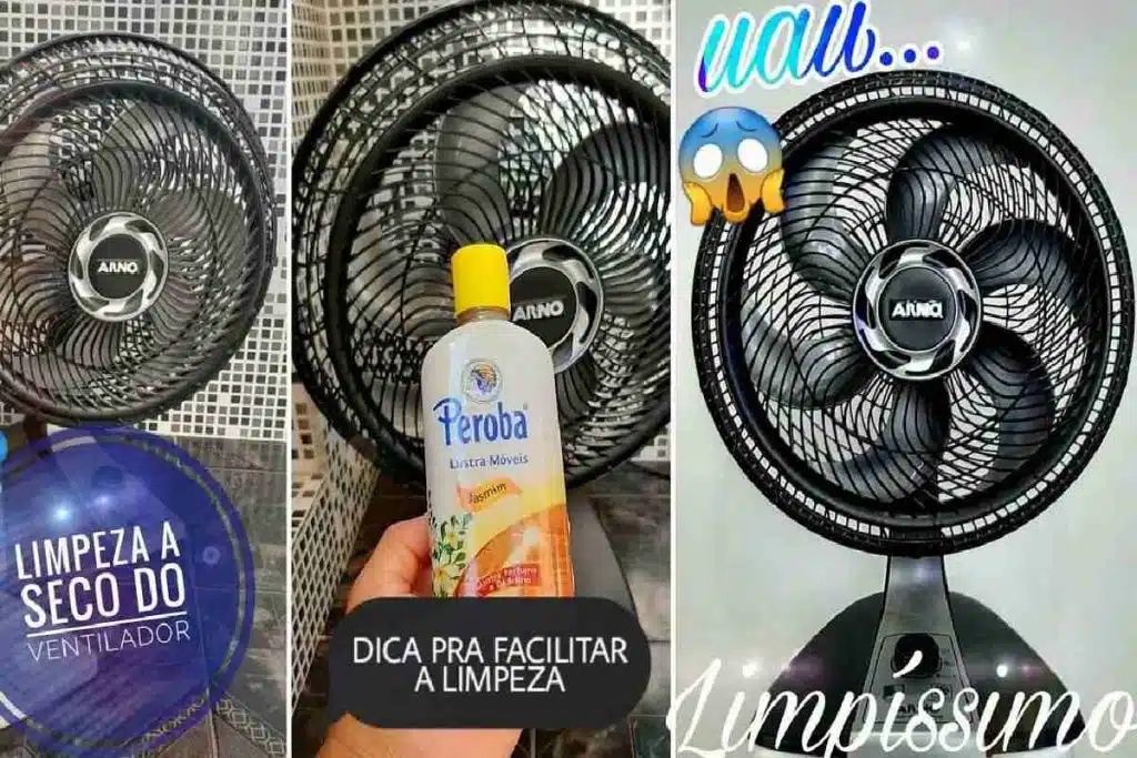 limpar ventilador