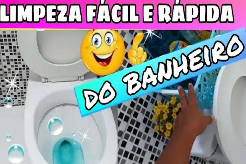 Dica para limpar banheiro