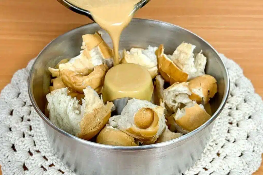 pudim de pão