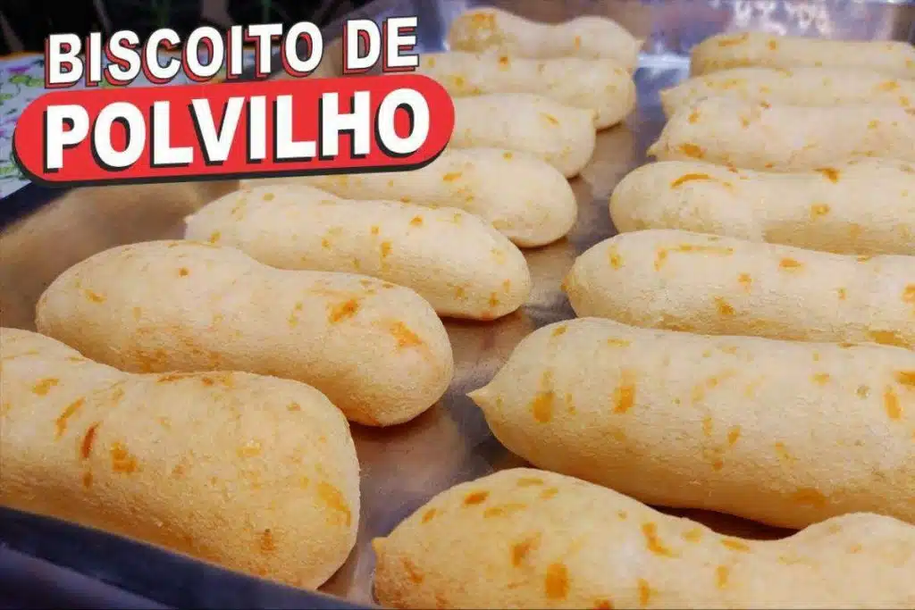 Biscoito de polvilho com queijo