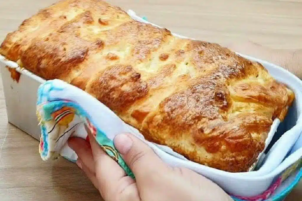 Pão de batata com queijo