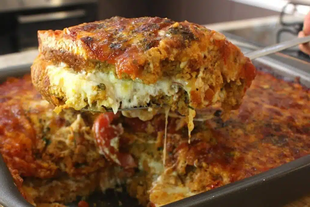 Carne moída no forno para servir no almoço de família