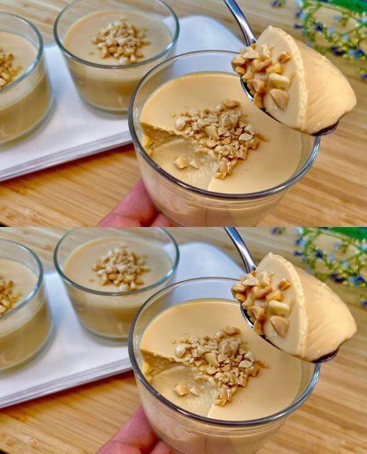 Mousse de amendoim