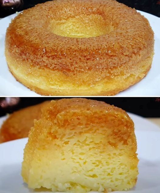 Bolo de Leite Molhadinho