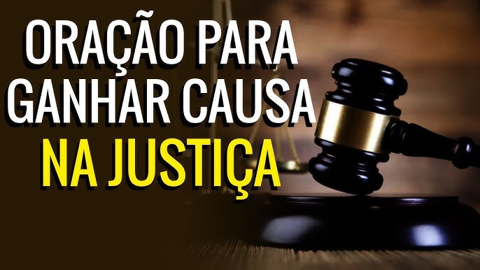 Oração para Causas Judiciais