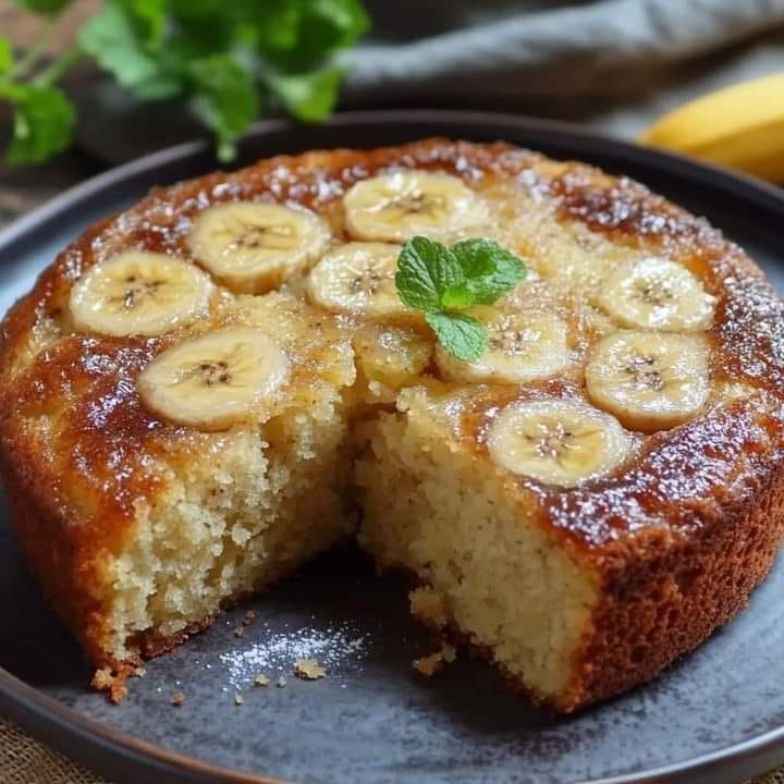 Bolo de Banana Fofinho